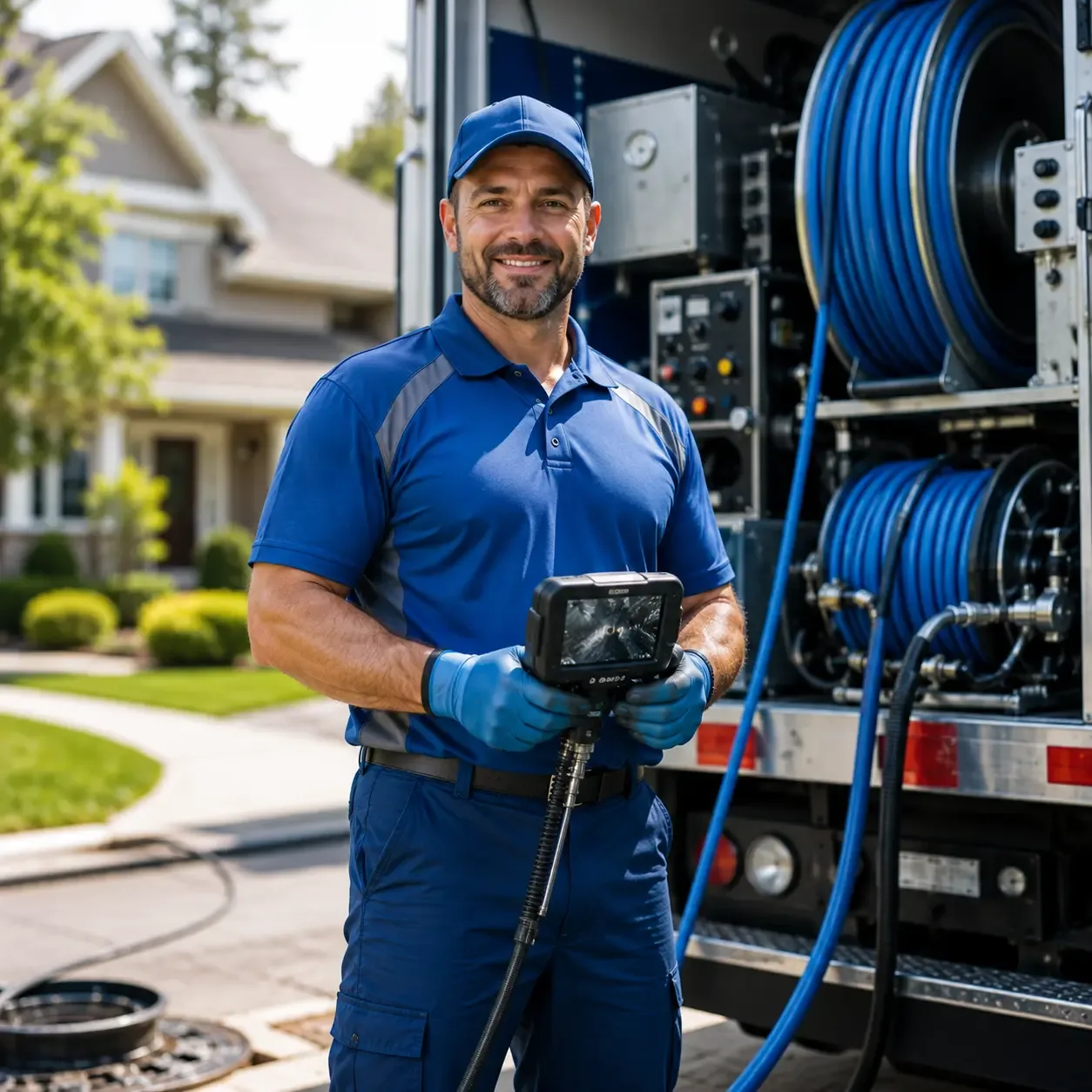 Local outdoor drain cleaning specialists in Meriden, KS
